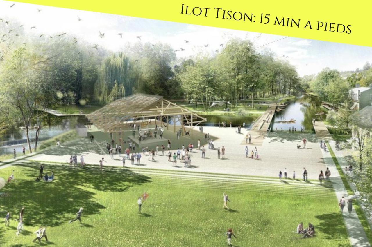 Les Appartements Du Pont Joubert Poitiers Eksteriør billede