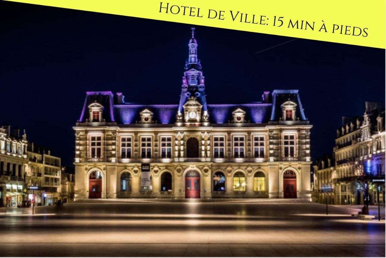 Les Appartements Du Pont Joubert Poitiers Eksteriør billede